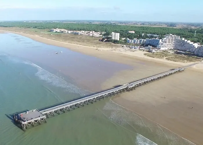 Neuf 1 Chambre, 4 Pers, 350m Jean De Monts, Calme, Forêt, Commerces à Proximité - Fr-1-323-268 Apartamento *